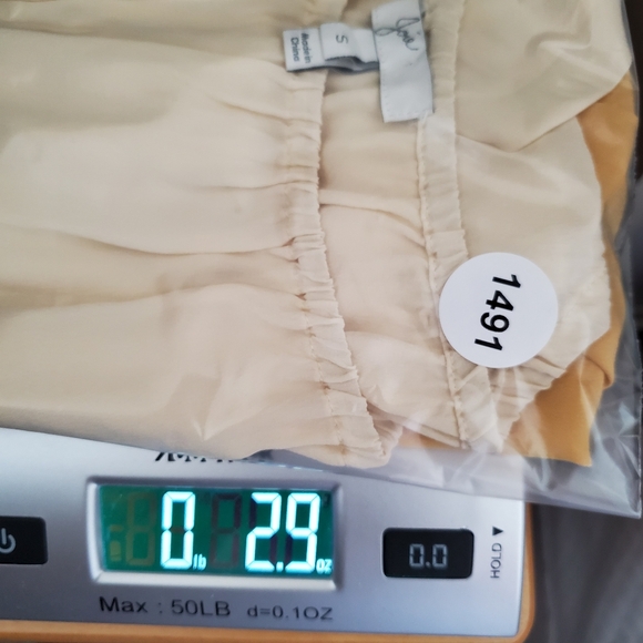 Joie Silk Top Womens Small Ombre Caro Lemon Yellow Gathered Bubble Hem Flowy S - Picture 14 of 14